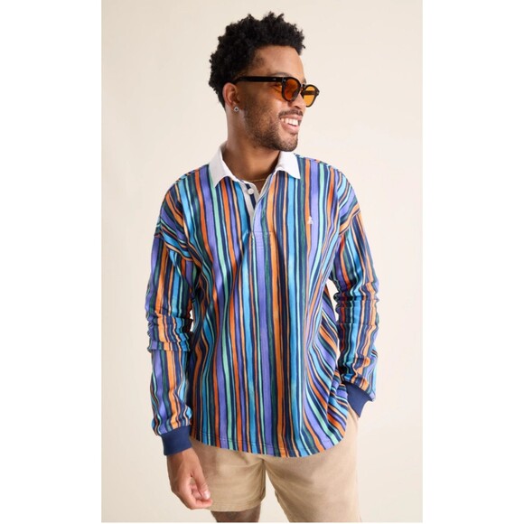 chubbies Other - Men's Chubbies The Afternoon Special Rugby Shirt Long Sleeve XL